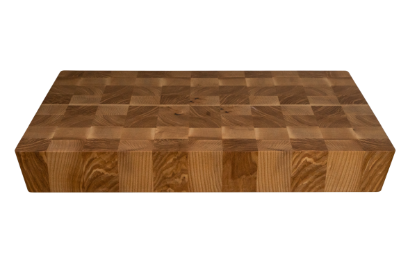 Hirnholzschneidebrett "Finis Grano Cinis" - Esche